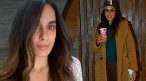 PERİHAN ÜNLÜCAN MAKYAJSIZ HALİYLE OBJEKTİFLERE TAKILDI!