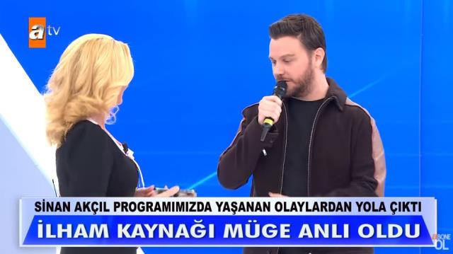 SİNAN AKÇIL'DA MÜGE ANLI HAYRANI ÇIKTI