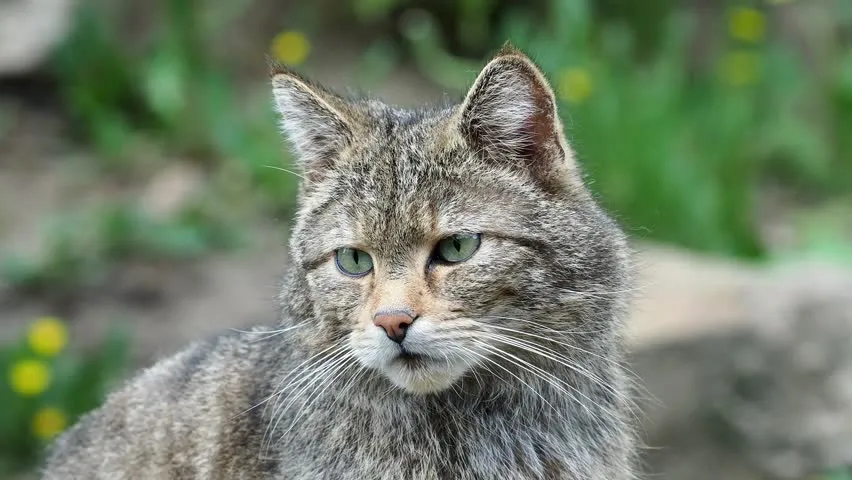 NESLİ TÜKENDİ DENİLEN YABAN KEDİSİ, ZONGULDAK' TA BULUNDU