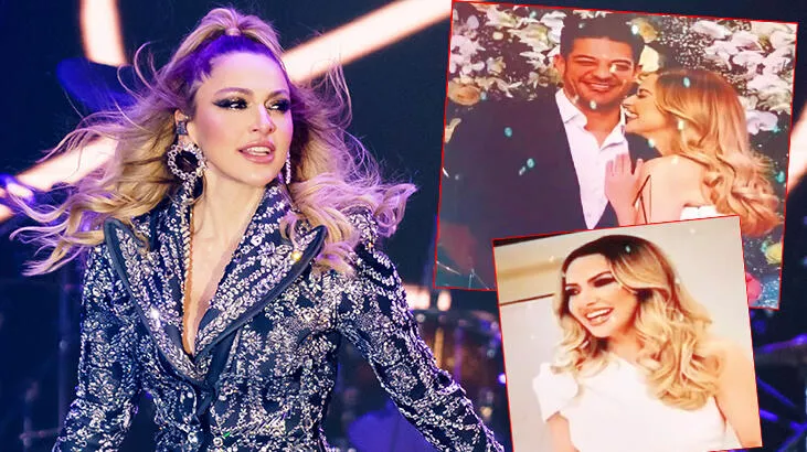 Mehmet Dinçerler'le nişanlanan Hadise, konserinde ilk kez fotoğraflarını yayınladı